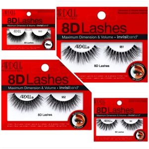 4 pairs of Ardell 8D lashes